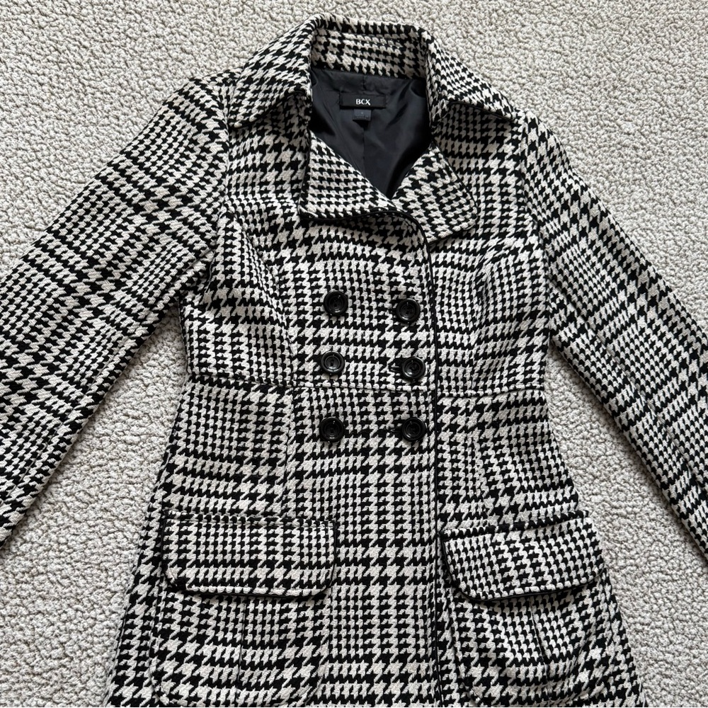 🧸 BCX | LIKE NEW • Gorgeous Houndstooth Plaid Jacket